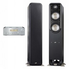 [야마하] A-S1100 + 폴크오디오 S55 하이파이오디오, 색상(스피커):스피커(블랙)