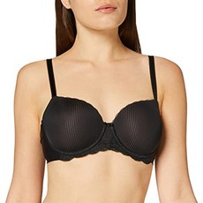 Triumph Women s Modern Feeling WP Full Cup Bra Black (Black 0004) 95D for Women, 단일옵션