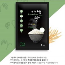 바나듐쌀 혈당강하쌀 특허받은 유기질바나듐 맛있는 밥 4kg, 1box