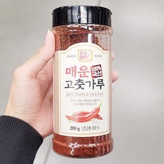 친정엄마 매운고춧가루 200g, 1개, 단품