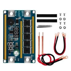 18650 리튬 배터리 에너지 저장 스폿 용접기 PCB 회로 기판 휴대용 납땜 장비 DIY 키트 12V, A Set, 1개