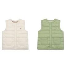 블루독베이비패딩조끼