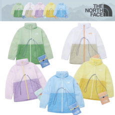 [백화점 상품] 노스페이스 키즈 애니 메이트 자켓 KS ANI-MATE JACKET 여름 바람막이 윈드 후드 집업 방수 잠바 5종 택 1