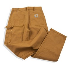 카펜터 칼하트 더블니 덩가리 B01 카펜터 워크 팬츠 블랙