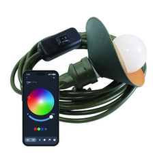 스마트 wifi LED 캠핑등 파티라이트세트, 1세트, 카키