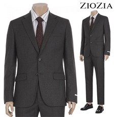 ZIOZIA 그레이 윈도우체크 정장세트 I ABY3SB1203 ABY3SP1203