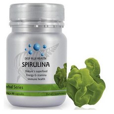 딥블루헬스 스피루리나 500mg DEEP BLUE HEALTH Spirulina, 5개, 90정