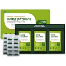 JW중외제약 프리미엄 징코 앤 메모리, 1개
