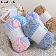 털모자 여름 라인 단일 공유 굵은 볼 스틱 실 DIY 손으로 짠 턱받이 모자 스카프 실