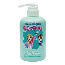 소피루비 꿈의 왕국 헤어 & 바디 올인원 클렌저 500ml 스킨 바디용품 유아바스 샴푸, 단일상품