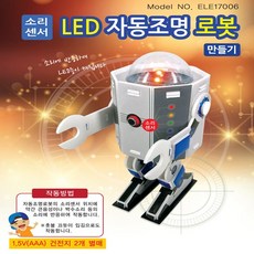 사이언스타임 음성인식 LED 자동조명 로봇 만들기