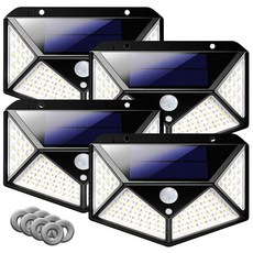어반LED 태양광 센서등 S1+자석부착패키지 4개세트, 단품