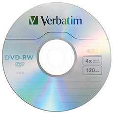 버바팀dvd+rw