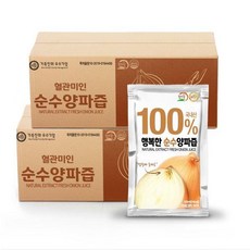 HACCP인증 행복한 순수양파즙 100포 / 무안양파100%, 100ml, 3개