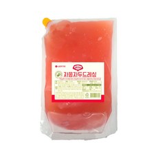 델가 자몽 자두드레싱소스 (냉장), 1개, 2kg