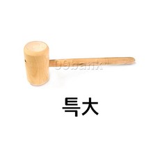 일진 나무망치 특대 264x75mm 마루 햄머 작업망치 햄마 해머, 1개