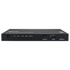 /NEXT-8122SP8K60/HDMI2.1 2x2 양방향 분배기/8K 60Hz 지원/HDCP지원/HDR/IR 리모컨 지원/EDID 기능 내장