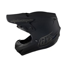 트로이리디자인 Troy Lee Designs GP 모토크로스 MX용 헬멧 경량 16 통풍구 과부하 블랙/화이트 LG SKU 103252004, X-Large, 모노 블랙