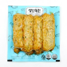 [더드림푸드몰] 생선숙편 아기 부들 편의점 잡채말이 어묵 200g, 1개