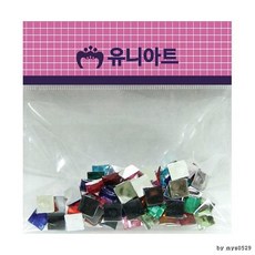 7번 3000 (P0000CEC) 유니아트 공작만들기공예미술놀이 큐빅비즈 (10mm)