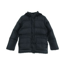 STEFANEL 덕다운 스트링 패딩점퍼 블랙 (여성 XXL)