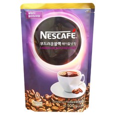 네스카페 부드러운 블랙 헤이즐넛향 커피믹스, 1개, 500g, 1개입, 500g