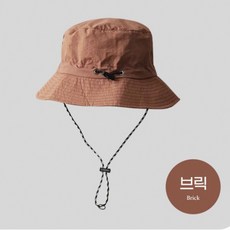 유니스튜디오 접이식 버킷햇 등산 캠핑 아웃도어 모자, 브릭