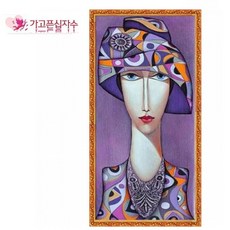 사각큐빅보석십자수