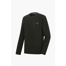 코오롱 스포츠남성 패턴 후리스 기모 플리스 라운드티 JWTBW22231DGY720239