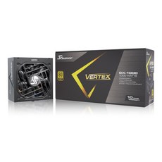 시소닉 VERTEX GX-1000 GOLD Full Modular ATX 3.0 ATX 1000W - 오세아닉오셔닉컴퓨터게이지프로플러스엑스proplusx