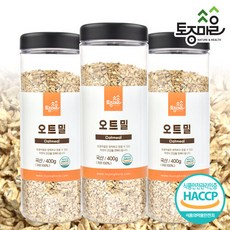 [토종마을] HACCP인증 국산 오트밀 400g X 3개