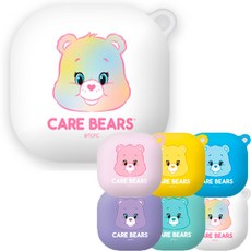CQD 케어베어 갤럭시 버즈라이브 젤리 케이스, 트루하트 베어, 디자인
