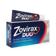 [독일 내수 정품](조비록스)ZOVIRAX Duo 50 mgg 10 mgg Creme 2g, 1개