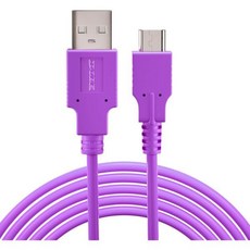 ECHZOVE 스위치 닌텐도 컨트롤러 충전기는 스위치호환 충전 케이블은 프로 컨트롤러와 호, Purple, 1개