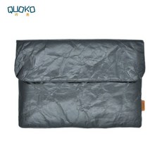 빈티지 올드 스타일 노트북 가방 커버 tyvek 섬유 종이 노트북 슬리브 케이스 애플 ipad 프로 12.9 "3 세, 02 Black