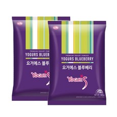 아임요 요거에스 블루베리 요거트파우더 1kg 2개세트, 1개입, 2개