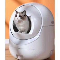 자동으로 비워주는 스마트 캣 고양이 화장실 배변통
