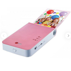 LG Electronics Japan 스마트 폰 연동 프린터 Pocket Photo 핑크 PD239P