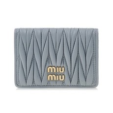 미우미우 [명품]미우미우 여성 마테라쎄 카드지갑 5MC103 2FPP F0591 2FP PF0591