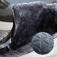 [TV홈쇼핑정품 인포벨]헤베나 스노우 소가죽 방한화 캐나다 남자 남성 방한 부츠 등산 낚시 보온 신발