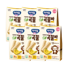 일동후디스 아이밀냠냠 순곡물바 바나나 X 6개