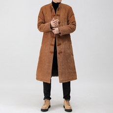 골덴 코트 두루마기 패딩 겨울 개량 퓨전 내피