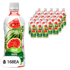 리엘산업 비넛 착즙 수박주스, 350ml, 168개