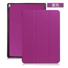 태블릿보호커버 테블릿pc케이스 적용 Lenovo 보호케이스 테블렛PC TBX304FN 가죽북커버 LENOVOTAB410R, TAB410REL/TAB410 자색