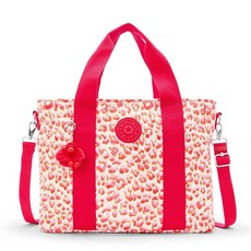 Kipling Minta 라지 프린트 숄더백 라틴 치타