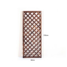 목재휀스 전원주택펜스 마당 합성 울타리 디자인 나무, 탄화 평지붕 60 × 150cm