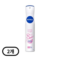 니베아 엑스트라 화이트 데오드란트 스프레이, 400ml, 1개