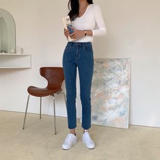 하이웨스트여름청바지
