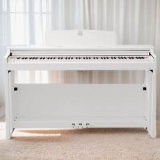 크라우져 전자 디지털 피아노 CM-100 해머건반 뮤디스 MX-100DH Plus 동급 사양 (피아노매트+헤드폰 증정), 화이트