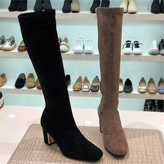 세레스 쎄레스 01 융기모스판롱부츠(6cm) GCR7116 (6190924)